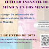 II CICLO DE MÚSICA INFANTIL · 22 enero